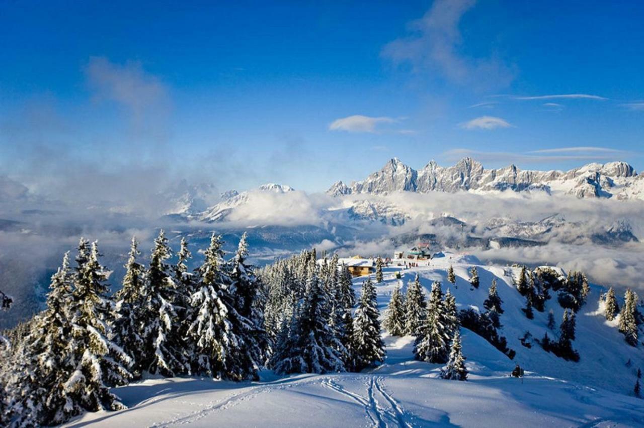 Haus Hubertusheim Lägenhet Schladming Exteriör bild